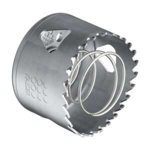 Kaiser Werkzeug EXPERT HM-Fräskrone Ø 68mm mit Auswerfer-Feder Hartmetall-Zähne 1082-31