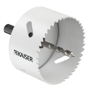Kaiser Werkzeug BASIC Fräser Ø 74mm mit Aufnahme und Zentrierbohrer BiMetall Vario Verzahnung 4-6 ZpZ 1084-74