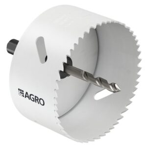 Kaiser Werkzeug BASIC Fräser Ø 83mm mit Aufnahme und Zentrierbohrer BiMetall Vario Verzahnung 4-6 ZpZ 1084-83
