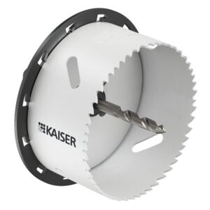 Kaiser Werkzeug BASIC Fräser Ø 86mm mit Randsenker, Aufnahme, Zentrierbohrer BiMetall Vario Verzahnung 4-6 ZpZ 1084-86