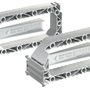 Kaiser Betonbau, B¹ Prefix®-Systemflügelset, 1-teilig, Abmessungen 103 x 49 x 36 mm 1211-00