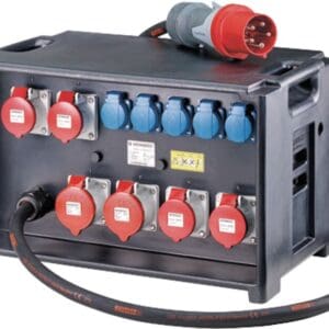 MENNEKES Mobiler Verteiler schwarz IP44  9500706OE