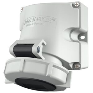 Wanddose, 16A7p7h500V HW/VN IP67, Mennekes 9532