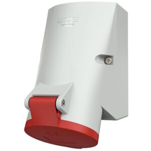 Wanddose, 16A4p6h400V, IP44, Mennekes 20485A