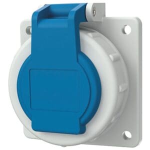 MENNEKES Anbausteckdose FR/BE Norm blau  17064