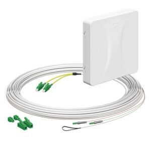 Kaiser Teilnehmeranschluss Gf-TA E3S Connect® Aufputz, 2xF, LC/APC DX, L=10m, HÜP 4252034