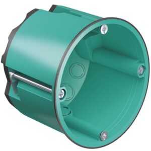 Kaiser Hohlwand Geräte-Verbindungsdose Reinraum mit umlaufender Dichtlippe, Tiefe 62 mm 9264-32