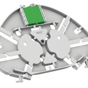 Kaiser Patchkassette E3S Connect® 8mm, LC/APC Quad Kupplung 4264013