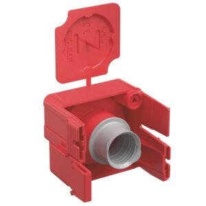 Kaiser Betonbau, B² End- und Übergangstülle für Ø 20 mm Rohre, mit Magnetaufnahme 1261-82