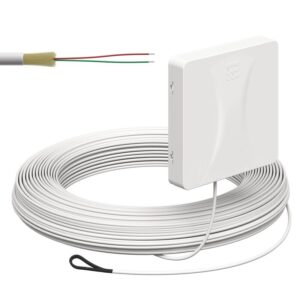 Kaiser Teilnehmeranschluss Gf-TA AP, 2xF, LC/APC DX, L=50m, Zul. unten 4252018