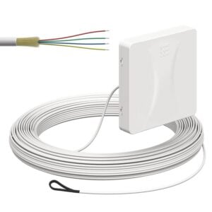 Kaiser Teilnehmeranschluss Gf-TA AP, 4xF, LC/APC DX, L=30m, Zul. innen 4252024