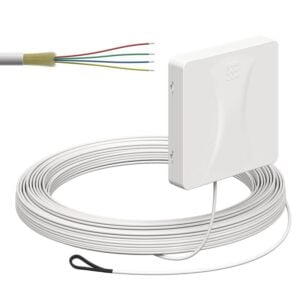 Kaiser Teilnehmeranschluss Gf-TA AP, 4xF, LC/APC DX, L=25m, Zul. unten 4252030