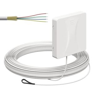 Kaiser Teilnehmeranschluss Gf-TA AP, 4xF, LC/APC DX, L=30m, Zul. unten 4252031