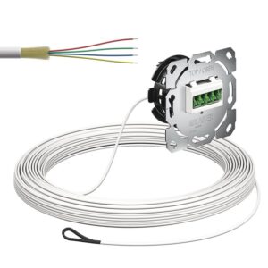 Kaiser Teilnehmeranschluss Gf-TA UP, 4xF, LC/APC QD, CSS, L=20m 4250014
