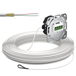 Kaiser Teilnehmeranschluss Gf-TA UP, 2xF, LC/APC QD, CSS, L=70m 4250011