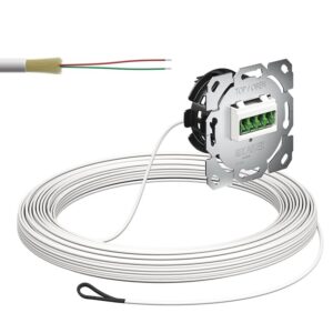 Kaiser Teilnehmeranschluss Gf-TA UP, 2xF, LC/APC QD, CSS, L=20m 4250007