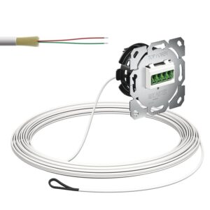 Kaiser Teilnehmeranschluss Gf-TA UP, 2xF, LC/APC QD, CSS, L=10m 4250005