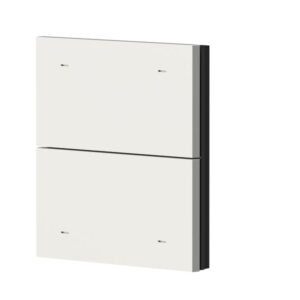 2-fach Wippe Kunststoff weiß für iONprime PB KNX Theben 9080068