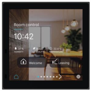 KNX-Raumcontroller mit Touch-Display und integriertem Temperaturregler Theben 4969300