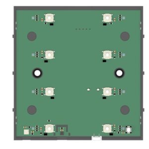 2-/4-/8-fach KNX-Tastsensor, Grundgerät Theben 4969301