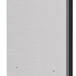 1-fach Wippe Alu gebürstet für iONprime PB KNX Theben 9080057