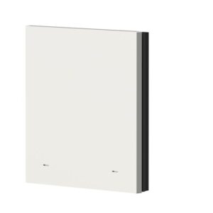 1-fach Wippe Metall weiß für iONprime PB KNX Theben 9080060