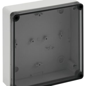 Leergehäuse, Schutzart IP66, Schlagfestigkeit IK08, Schutzklasse II, Ui 690V AC, Bemessungsisolationsspannung 1000V DC, UL, DLG, DNV, halogenfrei Spelsberg 13001301