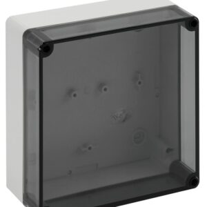 Leergehäuse, Schutzart IP66, Schlagfestigkeit IK08, Schutzklasse II, Ui 690V AC, Bemessungsisolationsspannung 1000V DC, UL, DLG, DNV, halogenfrei Spelsberg 13051301