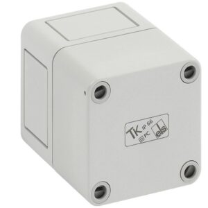 Leergehäuse, Schutzart IP66, Schlagfestigkeit IK08, Schutzklasse II, Ui 690V AC, Bemessungsisolationsspannung 1000V DC, UL, DLG, DNV, halogenfrei Spelsberg 12090101