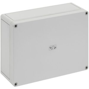 Leergehäuse, Schutzart IP66, Schlagfestigkeit IK08, Schutzklasse II, Ui 690V AC, Bemessungsisolationsspannung 1000V DC, UL, DLG, DNV, halogenfrei Spelsberg 12040801
