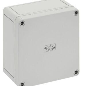 Leergehäuse, Schutzart IP66, Schlagfestigkeit IK08, Schutzklasse II, Ui 690V AC, Bemessungsisolationsspannung 1000V DC, UL, DLG, DNV, halogenfrei Spelsberg 12040501