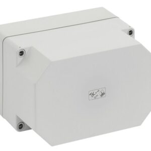Leergehäuse, Schutzart IP66, Schlagfestigkeit IK08, Schutzklasse II, Ui 690V AC, Bemessungsisolationsspannung 1000V DC, UL, DLG, DNV, halogenfrei Spelsberg 12040301