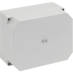 Leergehäuse, Schutzart IP66, Schlagfestigkeit IK08, Schutzklasse II, Ui 690V AC, Bemessungsisolationsspannung 1000V DC, UL, DLG, DNV, halogenfrei Spelsberg 12141101