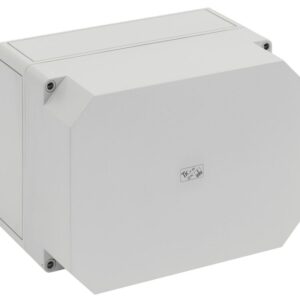 Leergehäuse, Schutzart IP66, Schlagfestigkeit IK08, Schutzklasse II, Ui 690V AC, Bemessungsisolationsspannung 1000V DC, UL, DLG, DNV, halogenfrei Spelsberg 12140801
