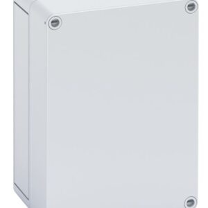Leergehäuse, Schutzart IP66, Schlagfestigkeit IK08, Schutzklasse II, Ui 690V AC, Bemessungsisolationsspannung 1000V DC, UL, DLG, DNV, halogenfrei Spelsberg 12091501