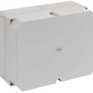 Leergehäuse, Schutzart IP66, Schlagfestigkeit IK08, Schutzklasse II, Ui 690V AC, Bemessungsisolationsspannung 1000V DC, UL, DLG, DNV, halogenfrei Spelsberg 12091201