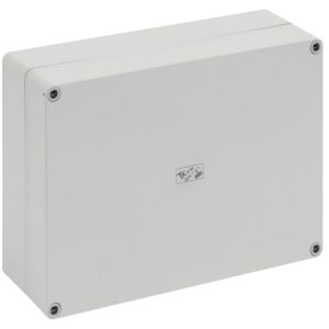 Leergehäuse, Schutzart IP66, Schlagfestigkeit IK08, Schutzklasse II, Ui 690V AC, Bemessungsisolationsspannung 1000V DC, UL, DLG, DNV, halogenfrei Spelsberg 12091101