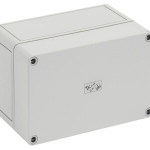 Leergehäuse, Schutzart IP66, Schlagfestigkeit IK08, Schutzklasse II, Ui 690V AC, Bemessungsisolationsspannung 1000V DC, UL, DLG, DNV, halogenfrei Spelsberg 12090601