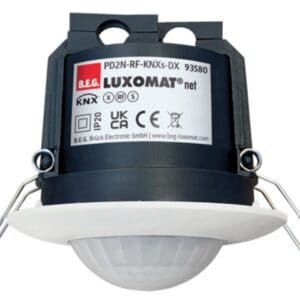 BEG 93580 Präsenzmelder KNX RF 360° DE weiß IP20 KNX Secure 10m 4Kanal BEG 93580