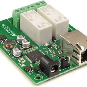 2-Kanal Ethernet-Relaismodul mit MQTT-Unterstützung Fermat ETH002-B