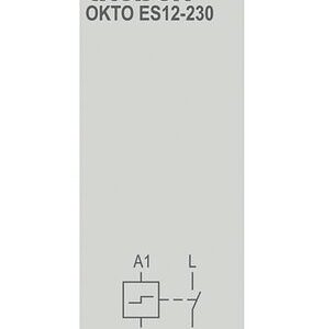 Elektronischer Stromstoßschalter mit 1 Kanal/Kontakt (Schließer) THEBEN 3120130