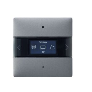 KNX-Raumcontroller, integrierter Temperaturregler, KNX Data Secure, Farbe silber Theben 4969268