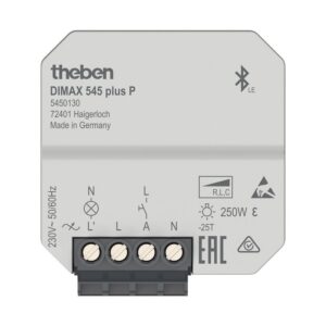 UP-Universaldimmer, App-Bedienung, Zeitfunktionen THEBEN 5450130