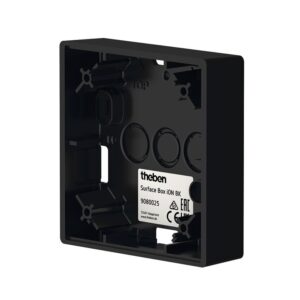 AP-Gehäuse schwarz, iON KNX und LUXORliving Theben 9080025