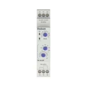 Elektronisches Zeitrelais DIN-Schiene mit 10 Betriebsarten Theben 3450733