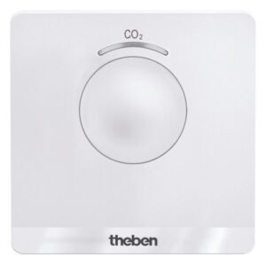 Mobiler CO2-Sensor mit USB-Kabel zur Messung der Luftqualität (LED-Ampelsystem) THEBEN 7169100