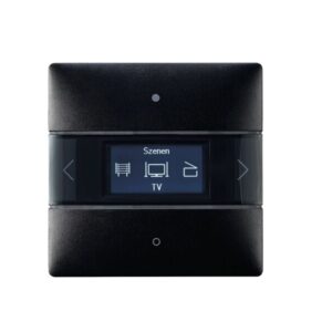 KNX-Raumcontroller, integrierter Temperaturregler, KNX Data Secure, Farbe schwarz Theben 4969248