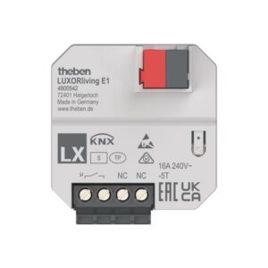 LUXORliving 1-fach Aktor UP für Elektroheizungen Theben 4800542