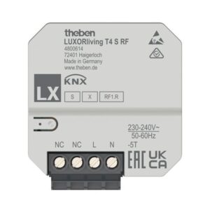 LUXORliving 4-fach Funk-Tasterschnittstelle UP Theben 4800614