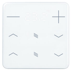 KNX-Heizungsregler mit Temperatursensor, Jalousiebedienung/Sonnenschutzbedienung Elsner 71103